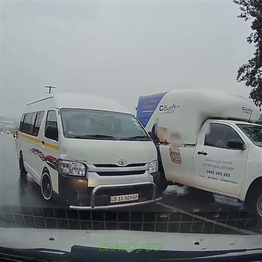 Driving in the rain in South Africa.....