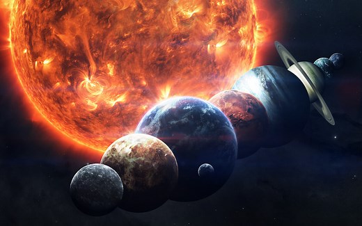 太陽系12天体の重力を比較　同じ高さから物体を落とすと…？