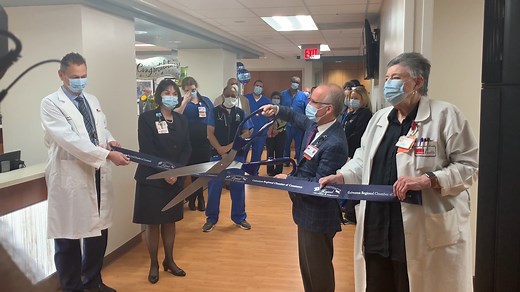 It was an exciting day at UTMB’s John Sealy Hospital in Galveston. A ribbon cutting marked the completion of Phase I of our modernization project for the Women’s, Infants and Children’s Division. As part of the renovation, there are beautiful, newly renovated spaces in our Mother-Baby and Labor & Delivery Units, and a new expanded NICU "stepdown" unit to allow room to care for some of our most fragile patients. Opening the first week of November, these areas have been designed with patient healt