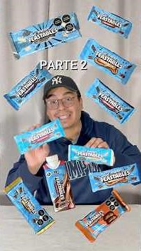 Probando TODOS los CHOCOLATES de mr beast #feastables #mrbeast #parati #chocolate