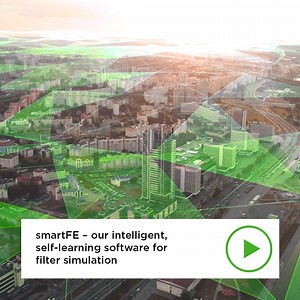 "smartFE": More than 80 years of bundled and intelligent filtration expertise.👩🏽‍💻 We have developed the world's first AI-based tool for filter elements, breaking new ground in filtration. Data is only as valuable as its practicality. That's why our filter simulation engineers have developed smartFE, an intelligent, self-learning software for filter simulation.🙌🏼 This strengthens our teams, enables us to react flexibly to special challenges, and provides our customers with better filters ev