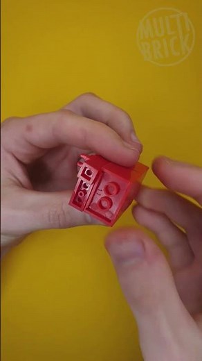 LEGO Tutorial Fridge #lego #tutorial #shorts #multibrick