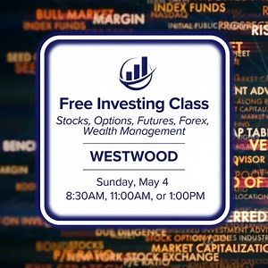 WESTWOOD INVESTORS!! Discover the Keys to Managing Risk in Every Trade.  Live Classroom Training  Expert Instructors 欄 Tailored Support for Your Goals  Tools and Strategies for Investors Learn About Financial Markets in Trading Academy’s Free Class!  | Trading Academy | Facebook