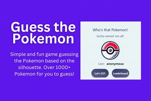 Guess the Pokemon