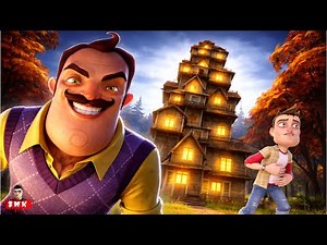 HELLO NEIGHBOR SHOW! SCARY ESCAPE! HELLO NEIGHBOR MOD KIT WALKTHROUGH MOD NICHOLAS FEARS!