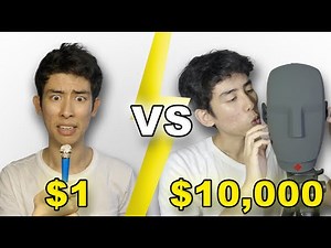$1 Microphone vs $10,000 Microphone [ASMR]