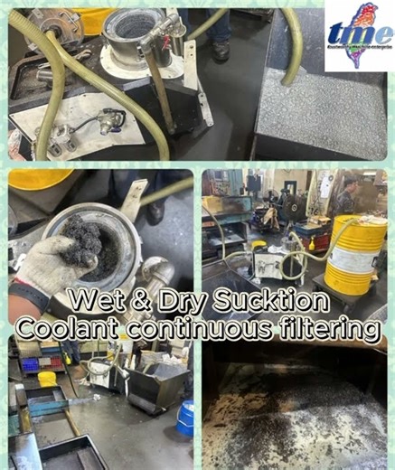 How to Completely Remove CNC Tank Sludge｜Dry-Wet Chip Vacuum & Coolant Filtration /Solution