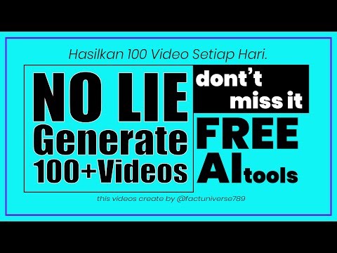Cara Rahasia Generate 100+ Video AI Per Hari TANPA LIMIT 😱 (Tutorial Pippit AI + Temp Mail) NO LIES