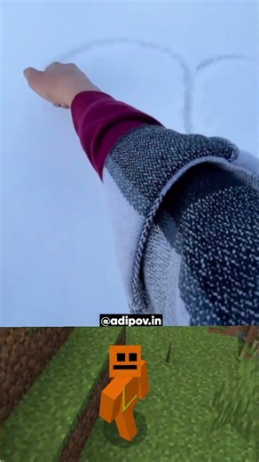 Cum să faci un desen drăguț în zăpadă