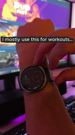 Making my watch feel useful #pcshorts #pcsettings #techshorts #samsung #smartwatch #pcsetup #pc