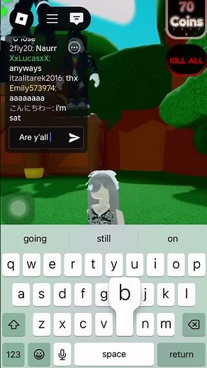 100 players musical chairs #roblox