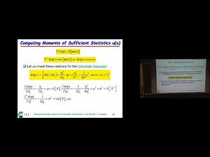 Lecture 7. Exponential Family, Generalized Linear Models, Inference for Multivariate Gaussian