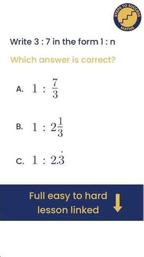 Simplifying Ratio - Exam tip | GCSE Maths
