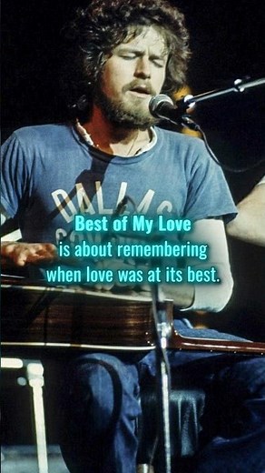 The Eagles’ First #1… About Love Fading Away #nostalgia #rockhistory #musicstory