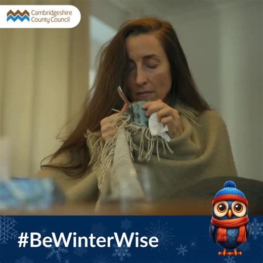 Cambridgeshire County Council on Instagram: "Keeping warm during the winter can help prevent colds, flu, and more serious health problems such as heart attacks, strokes, and pneumonia. Try and keep indoor temperatures to at least 18C, and if you can't heat all the rooms you use, heat your living room during the day and your bedroom just before you go to bed. You can reduce draughts by fitting draught excluders around your windows and doors and make sure you’re eating enough and having hot drinks