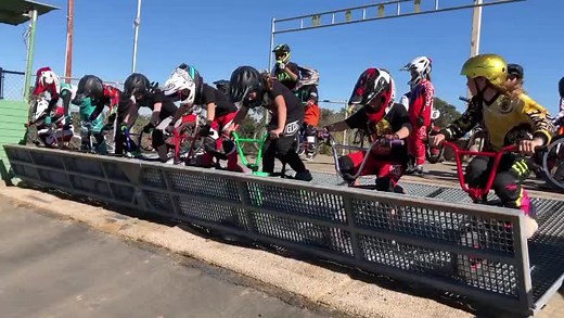 Fatboy Mini BMX Racing at the Local Track