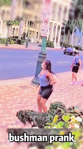Bushman prank #prank #bushman #street #funnyprank #foryou | funny pranks