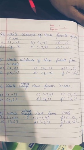 coordinate geometry class 9th new book chapter 1st worksheet