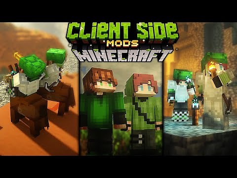 TOP 20 Client Side Minecraft Mods For 1.20+ | EP. 1 (2024) [Forge/Fabric]