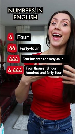 👅 Say 4,444,444? Big Numbers in English #shorts