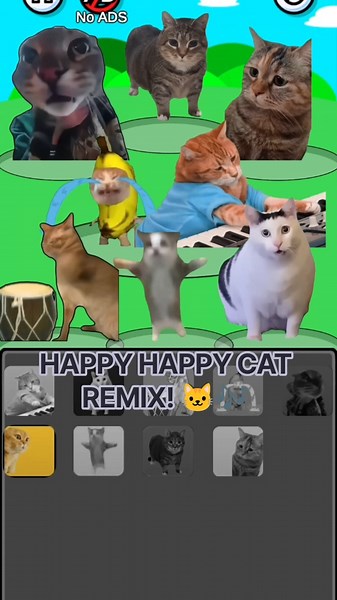 Sprunki Cat Meme Mod 🐱 Happy Cat Beat Remix 🔥 #shorts #sprunki #skidandpump