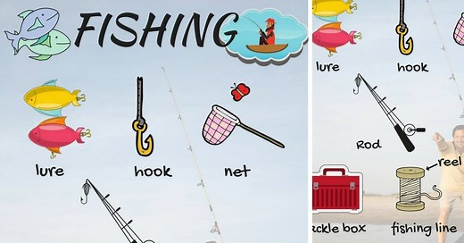 Fishing Vocabulary in English • 7ESL