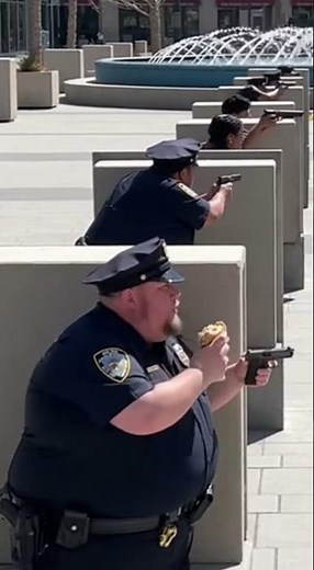 Police Work, Lunch First #FunnyPolice #PoliceChase #Parody