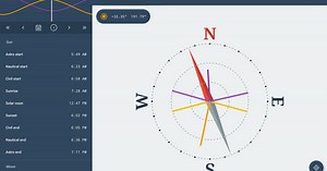Download and run The Sun Ephemeris (Sunset, Sunrise, Moon position) on PC & Mac (Emulator)