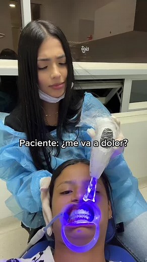 Dental Cleaning Procedure with Patient Interaction