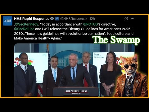 MAHA! RFK Jr. Unveils Inverted Food Pyramid – More Meat, Full-Fat Dairy, Less Carbs