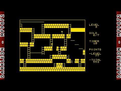 Loderunner - [ 2021 - Commodore PET - Gameplay ]