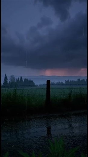 Heavy Thunderstorm ASMR Sounds | Rain, Thunder & Lightning #asmr #nature #sleep #relax #3daudio
