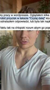 Jak dodać przycisk CZYtAJ DALEJ - 2 sposoby HTML + WordPress