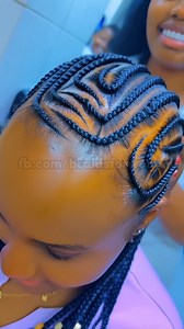 507K views · 3.8K reactions | Swirl Cornrows with Beads  #braidstyles | Braids for Women | Facebook