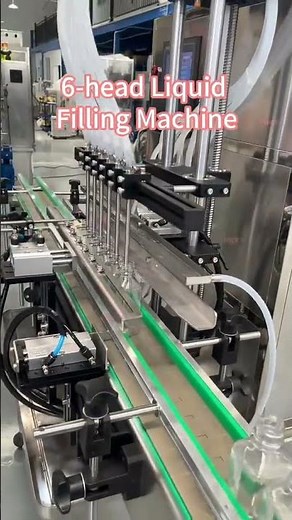 6 Head Liquid Filling Machine | Automatic Multi-Head Bottle Filling Machine