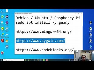 MinGW-w64 GCC with Cygwin, Code::Blocks, and Visual Studio code on Windows