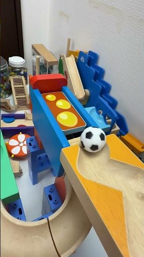 マーブルランレース Trix Track and HABA mixed course 194 #マーブルラン #marblerun #marblesrace #ビー玉転がし #TrixTrack