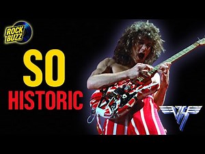 Eddie Van Halen’s 1982 Kramer Guitar Hits the Auction Block