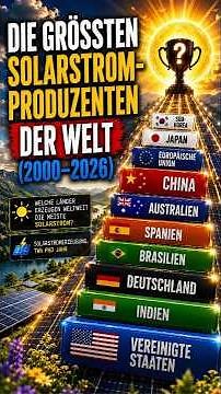 #08 - Welche Länder erzeugen weltweit die meiste Solarenergie
