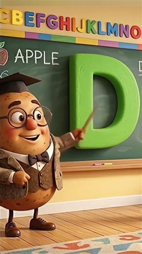 🥔 Meet Professor Potato! | ABC Learning For Kids 🏫✨