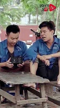 Minh Tit bows to Trung Ruoi with all his hats I Ice cream 😄 #phimhai #kemxoitv #kemxoitvhn