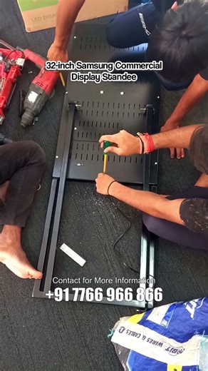 32 Inch Samsung Standee by Display Solutions for Retail!