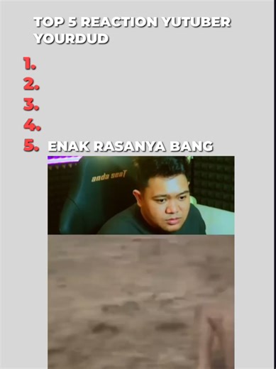 TOP 5 REACTION YOUTUBER YOURDUDH di Mobile Legends