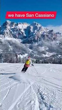 San Cassiano - Best Skiing Dolomites Italy #luxurytravel #skiing #eatdrinkfun