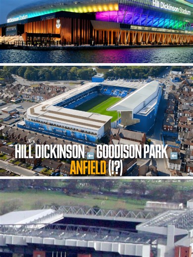 Everton's Journey Through Three Homes in Liverpool
