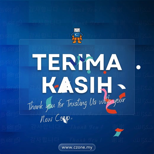 Thank You for Trusting Us with your New NVIDIA GeForce RTX 50 Series Computer Adventures ! Shop In-Store or Online at www.czone.my | www.istore.my with 30K Active Products & Free Delivery* ! C-Zone Low Yat 💬 https://wa.me/60192179693 Digital Mall 💬 https://wa.me/60183571884 Digital Mall 💬 https://wa.me/60182134142 IOI City Mall > Digital Mall 💬 https://wa.me/60193428841 [ I ] Store by C-Zone Publika 💬 https://wa.me/60182880719 Digital Mall 💬 https://wa.me/60182880791 Mon't Kiara 💬 https:/