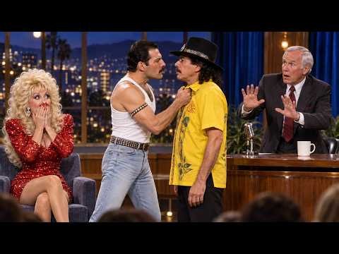 Dolly Parton Stopped Live TV to Save Freddie Mercury — Carlos Santana Saw Everything