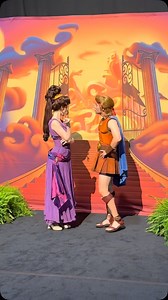 3.2K views · 373 reactions | What do you think they’re saying? Megara and Hercules greeted runners at during the Springtime Surprise Race Weekend Expo at Disney’s ESPN Wide World of Sports! | Unofficial Disney Character Hunting Guide | Facebook