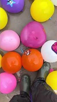Rainbow Bubble Machine Electric Tools Bubble Battle Balloon Water Fight ASMR Satisfying Relaxing