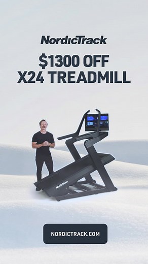 With 40% incline, 12 MPH top speed, and a Reflex™ cushioned deck, there’s no stopping you from hitting your goals. | NordicTrack